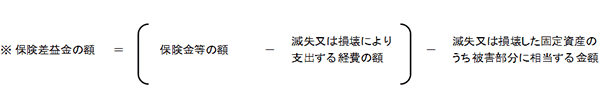 保険差益金の額の計算式